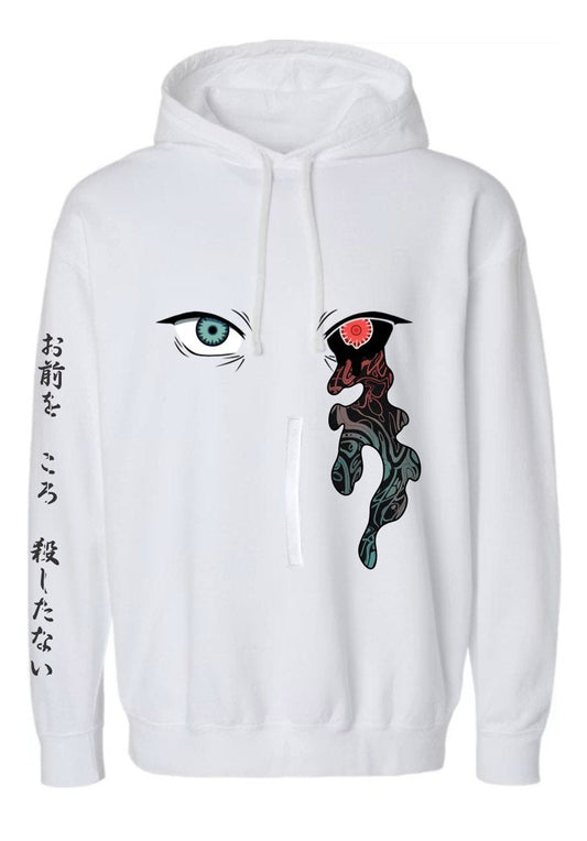 Split-Faced Hoodie