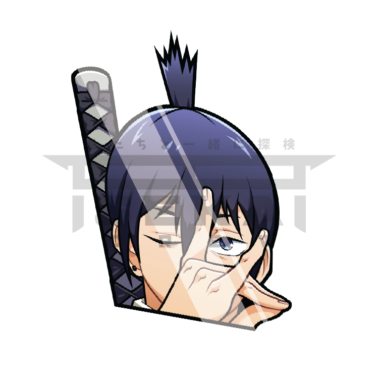 Anime Peeker and Stickers, Chainsaw man